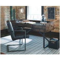 Ashley furniture desk Ashley Signature Brown Writing Desk