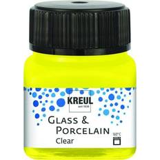 Transparent Glasfarben Kreul Glass & Porcelain Clear gelb 20 ml