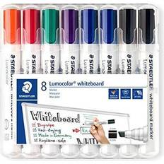 Staedtler 351 B WP8XST Whiteboardpennor, 8 stycken, Flerfärgad