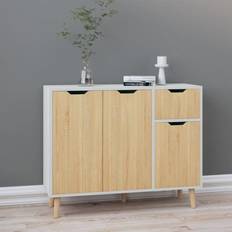 Skänk vit vidaXL Skänk Sideboard