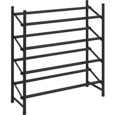 Wenko Skohylla Hero Svart 25 x 68 x 62-115 cm Skoställ