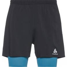 Blåa - Herr - Löpning Shorts Odlo Jacket Zeroweight W-BLACK-XL