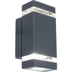 ECO-Light Utomhusvägglampa Focus, antracit Väggarmatur
