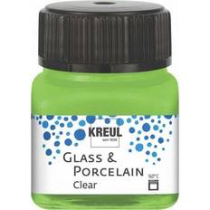 Transparent Glasfarben Kreul Glass & Porcelain Clear apfelgrün 20 ml