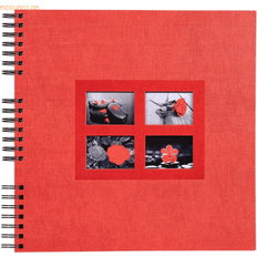 Rouge Albums Photo Exacompta Photo Album Spiral Passion 320 x 320 mm Red 60 pages 359 photos