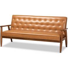 Leathers Sofas Baxton Studio Sorrento Sofa