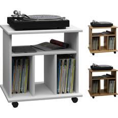 Lagerschränke VCM Holz Schallplatten Lagerschrank
