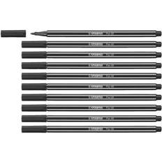 Schwarz Pinselstifte Stabilo Malstifte, Pen 68 Premium-Filzstift (Schwarz)