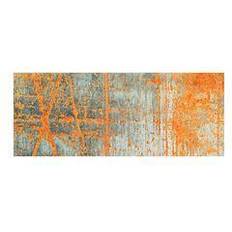 Türvorleger Wash+Dry Kleen-Tex Fußmatte Rustic Grau, Orange cm