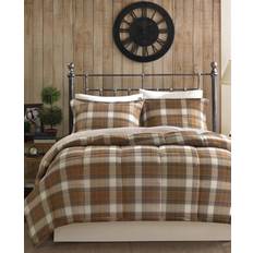 Wool Bedspreads Madison Park Woolrich Lumberjack Bedspread Brown