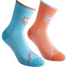 La Sportiva Football Socks For Your Mountain - Bleu