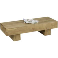 Wohnling Couchtische Wohnling LUCCA Massiv-Holz Couchtisch