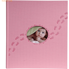 Pink Photo Albums Exacompta Photo Album Piloo 290 x 320 mm Pink 60 pages 300 photos