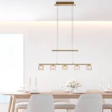 Hydra LED Hængelampe Messing Glas