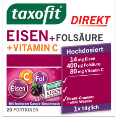 Rezeptfreie Arzneimittel Taxofit Eisen+folsäure Direkt Granulat 20 St