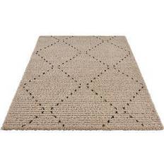 Hochflor-Teppich »Basay«, HANSE Home Schwarz, Beige, Grün