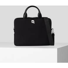 Karl lagerfeld laptop Karl Lagerfeld K/ikonik Nylon Laptop Bag, Woman, Black, Size: One size