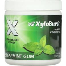 Sugar Free Chewing Gums Xyloburst Xylitol Spearmint Chewing Gum 150g 100pcs