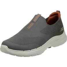 Beige - Men Walking Shoes Skechers Men's Gowalk 6-Stretch Fit Slip-On Athletic Performance Walking Shoe, Taupe