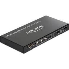 3840 x 2160 - DisplayPort - HDMI KVM-switche DeLock 11367