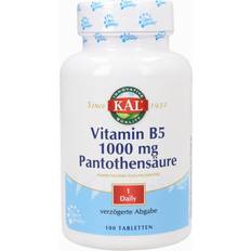 Vitamine & Mineralien reduziert Kal Vitamin B5 - 1000 mg Pantothensäure