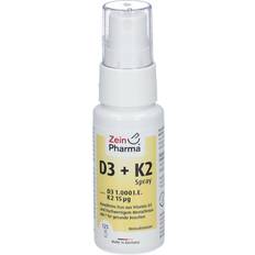 Zein Pharma Vitamin D3 K2 Spray Pebermynte 25 ml