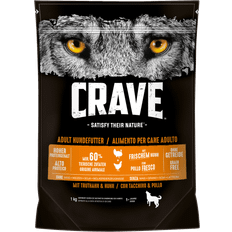 Crave Hundfoder Torrfoder Vuxen 1 kg