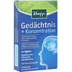 Vitamine & Nahrungsergänzung reduziert Kneipp GmbH Gedächtnis + Konzentration Kapseln