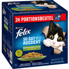 Felix Huisdieren Felix Lekkere Groenten 24 x 85 g Gelei