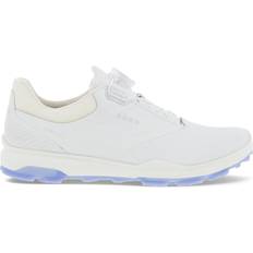 Syntetisk Golfsko ecco Women's Golf BIOM H3 Shoe Leather White White