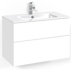 Tvättställ för enkelhandfat på rea Macro Design Crown Kom 80x45