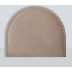 Mille Notti Luna Velour Natur Sengegavl