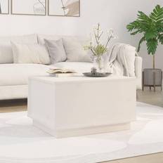 vidaXL Massivt Fyrretræ 60 x 50 x 35 cm Sofabord