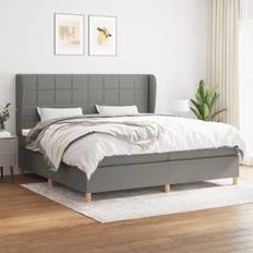 vidaXL Rembourré Lit Double 200x200 cm Lit avec Cadre