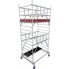 Stillads alu Krause ProTec XXL Alu-FahrGerüst Breitaufbau Arbeitshöhe ca. 5,30 m