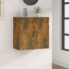 vidaXL Wandkast 60 x 31 x 60 cm Bewerkt Hout Gerookt