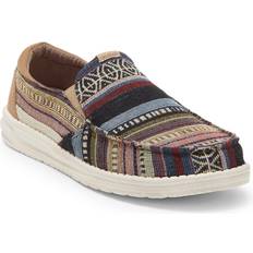 Multicolored Loafers Hey Dude Thad Slip-On in Serape Stripe, SERAPE STRIPE