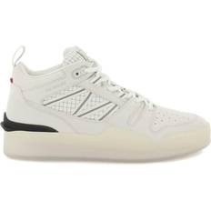 Naturale - Uomo Scarpe Moncler Pivot Mid Top Sneakers - White