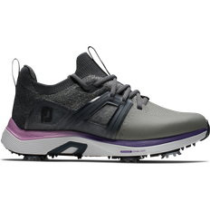 Pink - Women Golf Shoes FootJoy Ladies HyperFlex Cleated Shoes Gray/Pink/Purple