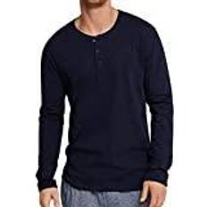 Schiesser Knopfleisten Langarmshirt - Azul