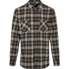 Urban Classics Checked Roots Shirt - Sabbia Scura/Calda