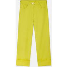 Stella McCartney Bredbenede Bukser - Gul