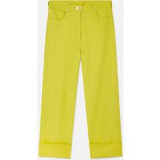 Stella McCartney Green Button Trousers 8301 Lime IT