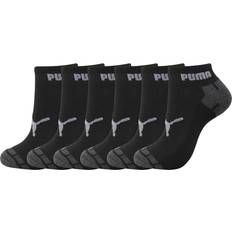 Puma strumpor 6 pack Puma Men's 6-Pack Quarter Crew Socks, Charcoal, 10-13