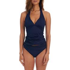 Blue - Women Tankinis La Blanca Women's Island Halter Swim Tankini