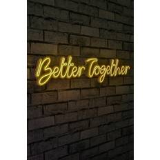 Photo Frames 33.1" Novelty Better Together Led Neon Sign Photo Frame