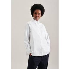 Seidensticker Overhemdblouse Lange Mouwen Kraag - Zwarte Roos
