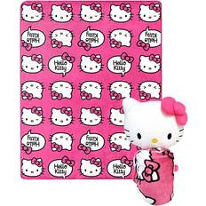 Northwest Hello Kitty Coussin de Décoration Complet Multicolore, Rose (127x101.6cm)