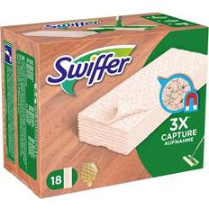 Swiffer Tilbehør rengjøringsutstyr Swiffer Wood & Parquet Dry Wipes Refill 18pcs