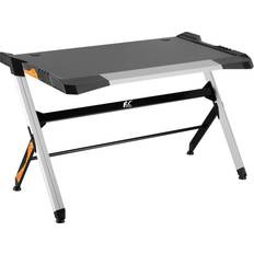 S150 Gaming Desk-RWhite/Black, 1295x725x780mm